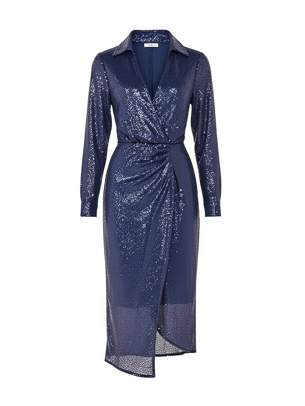 Thumbnail - Goddiva Midikleid Damen blau, 40