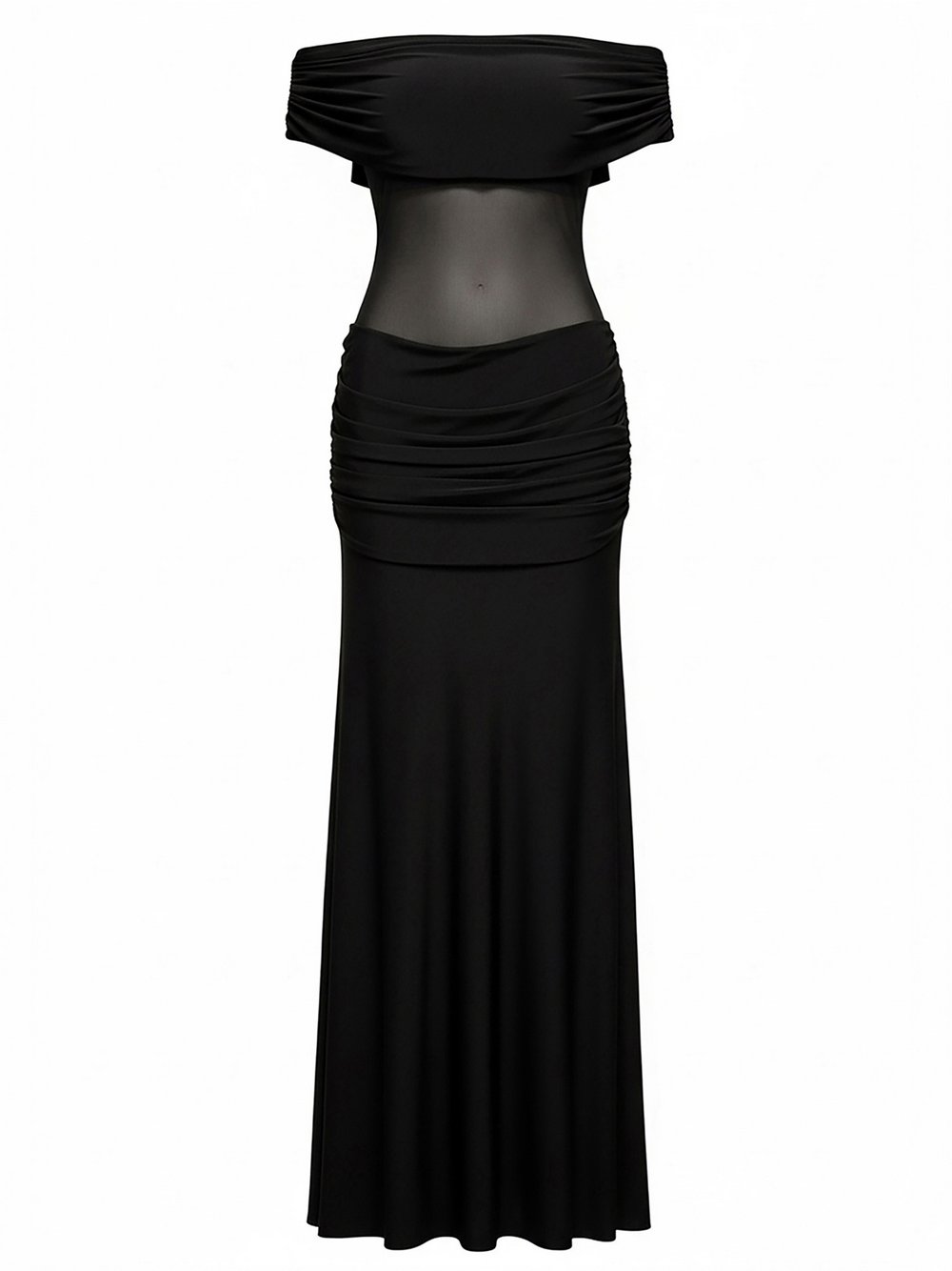 Thumbnail - Goddiva Maxikleid Damen schwarz, 42
