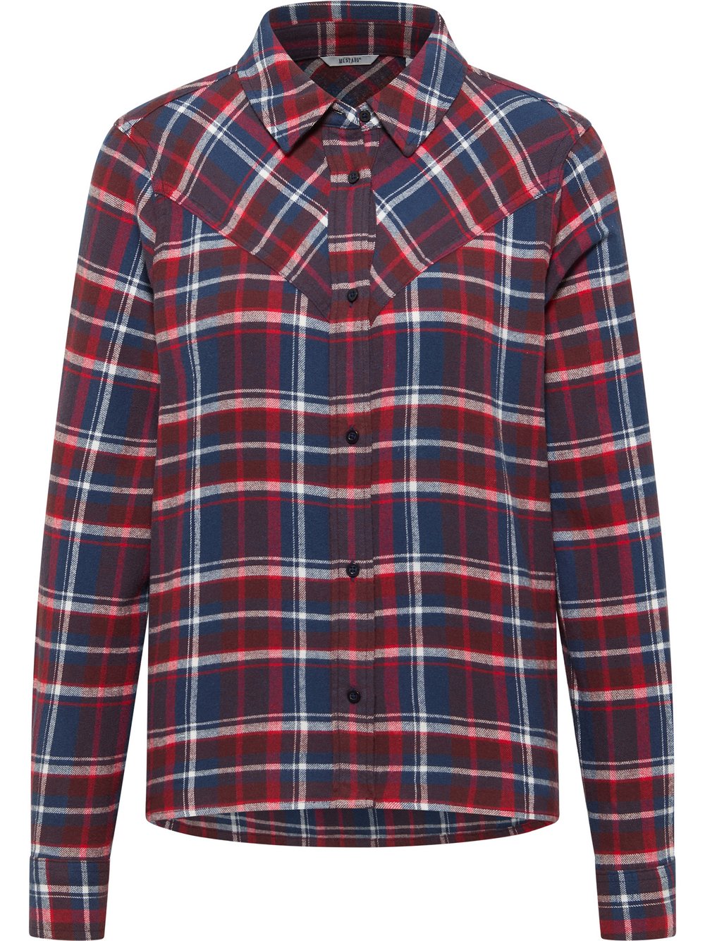 Mustang Bluse Damen Baumwolle braun, 34