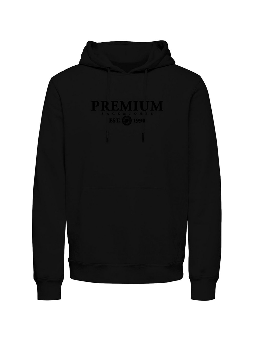 Thumbnail - Jack & Jones Kapuzenpullover Herren Baumwolle schwarz bedruckt, M