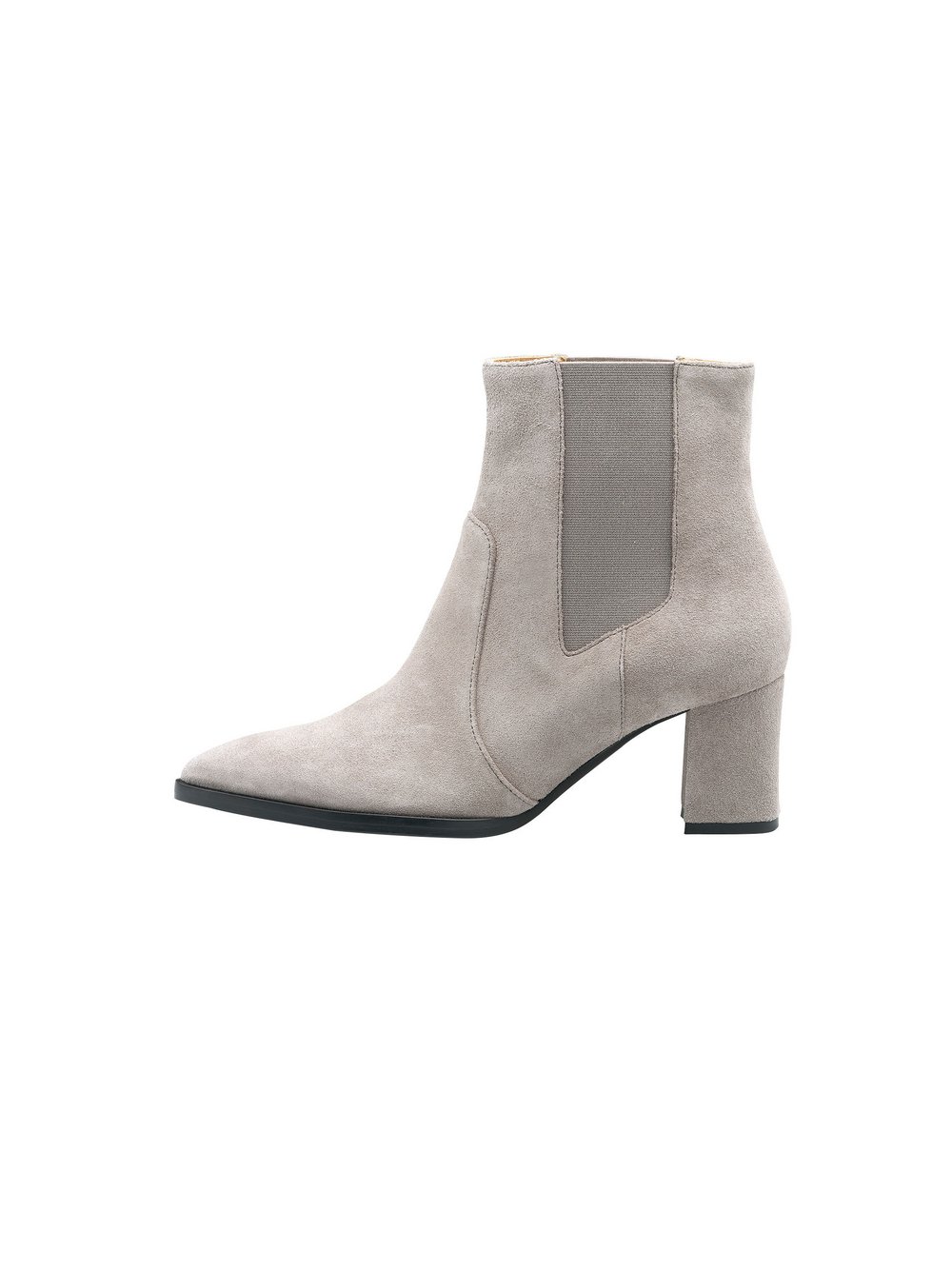 Lloyd Schlupfstiefel Damen Leder grau, 4.5