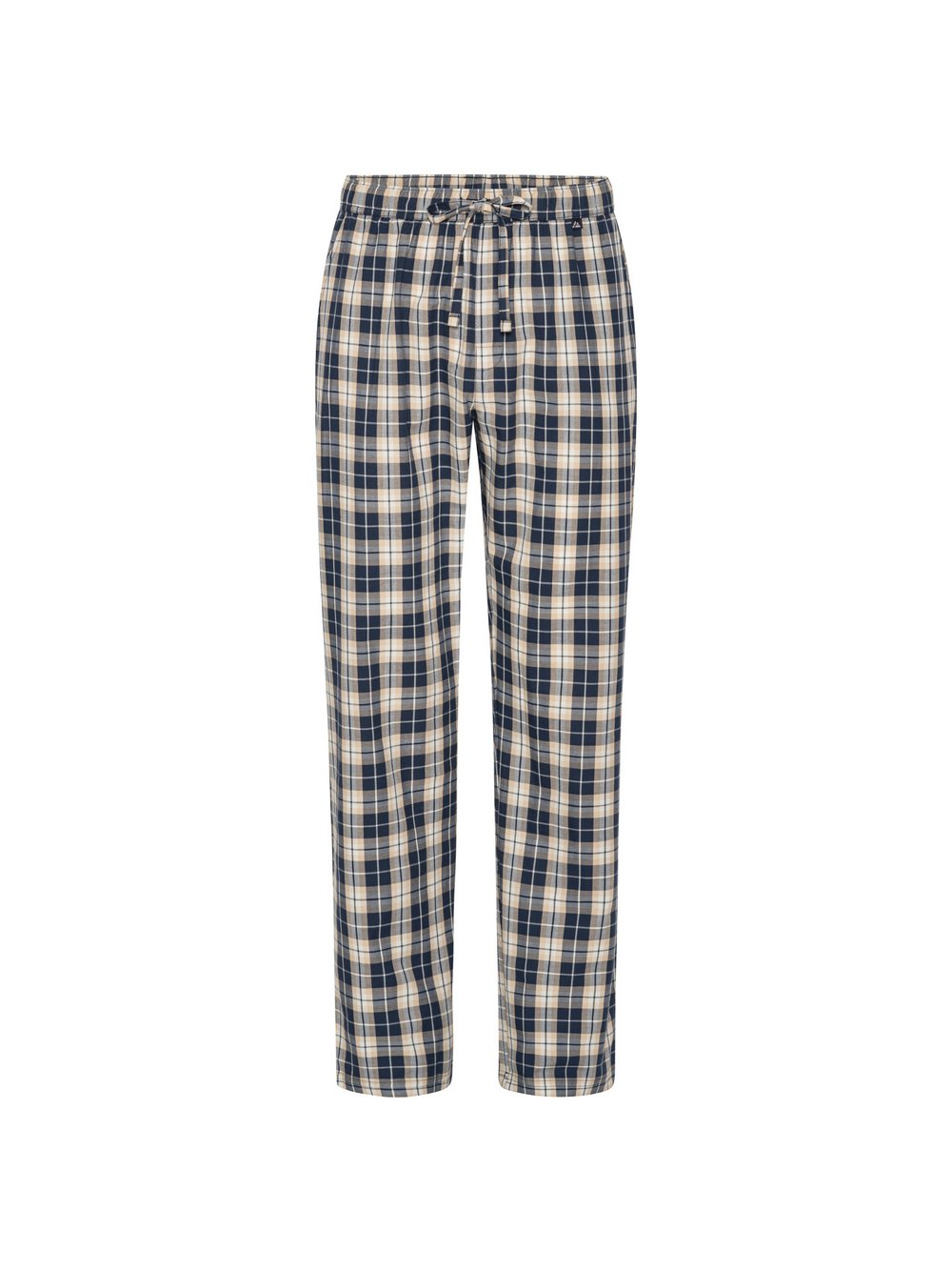 DANISH ENDURANCE Lange Pyjamahose Herren Baumwolle braun, M