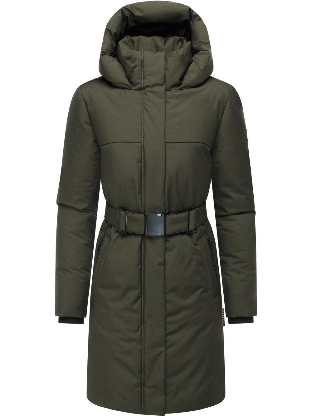 Thumbnail - Navahoo Wintermantel Damen grün, 4XL