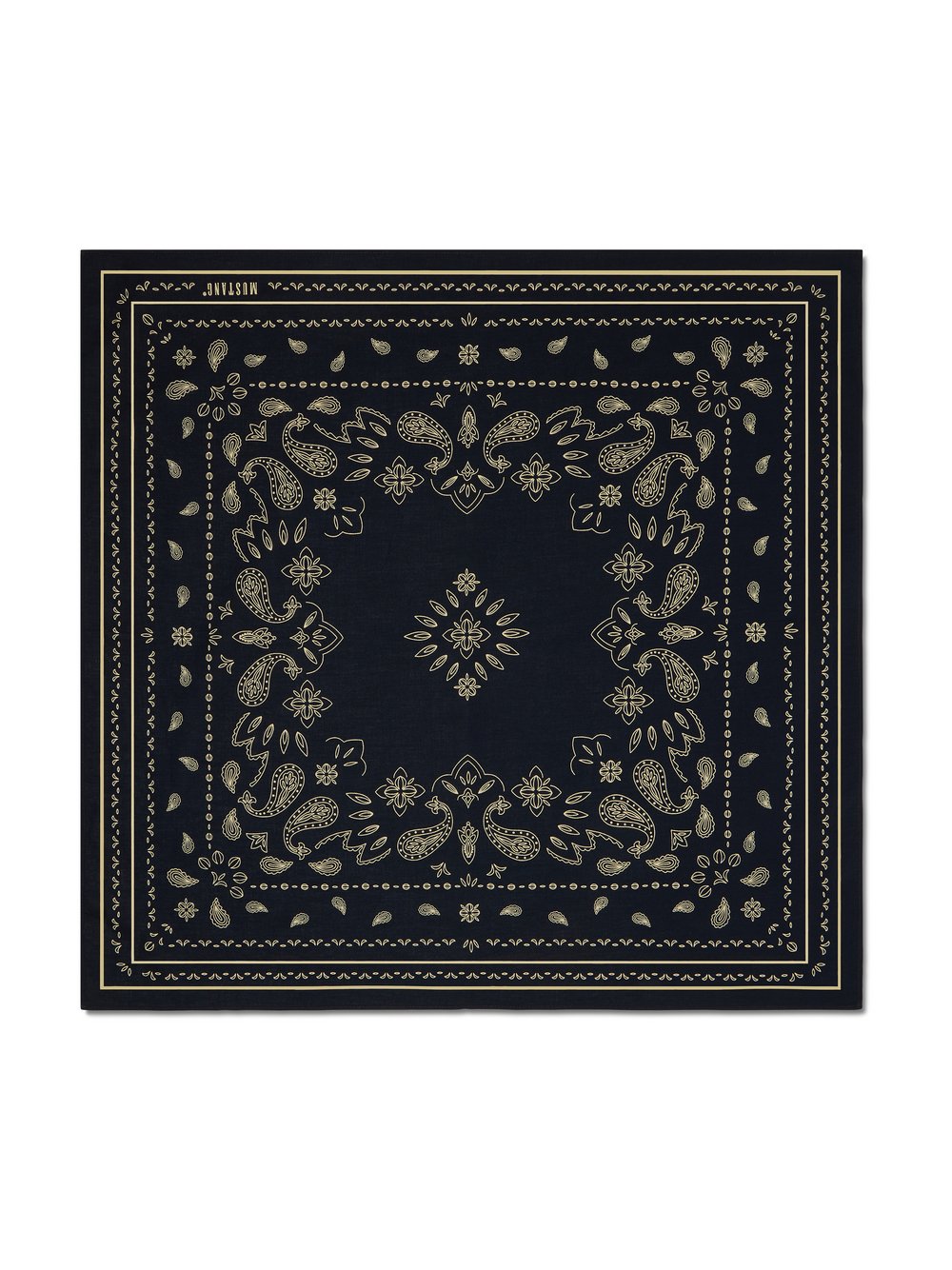 Thumbnail - Mustang Schal Damen Baumwolle schwarz, ONE SIZE