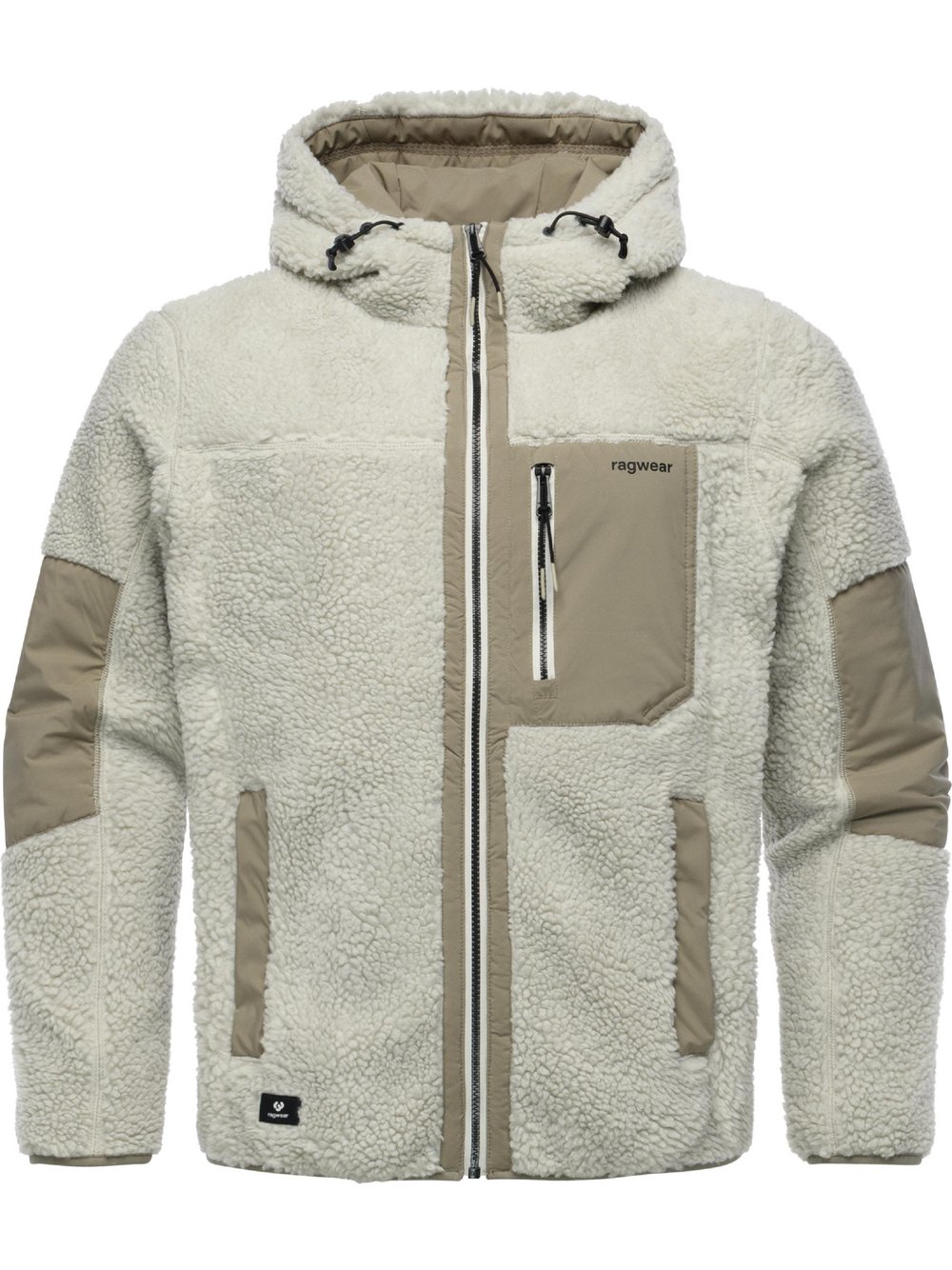 Ragwear Plüschjacke Herren beige, L