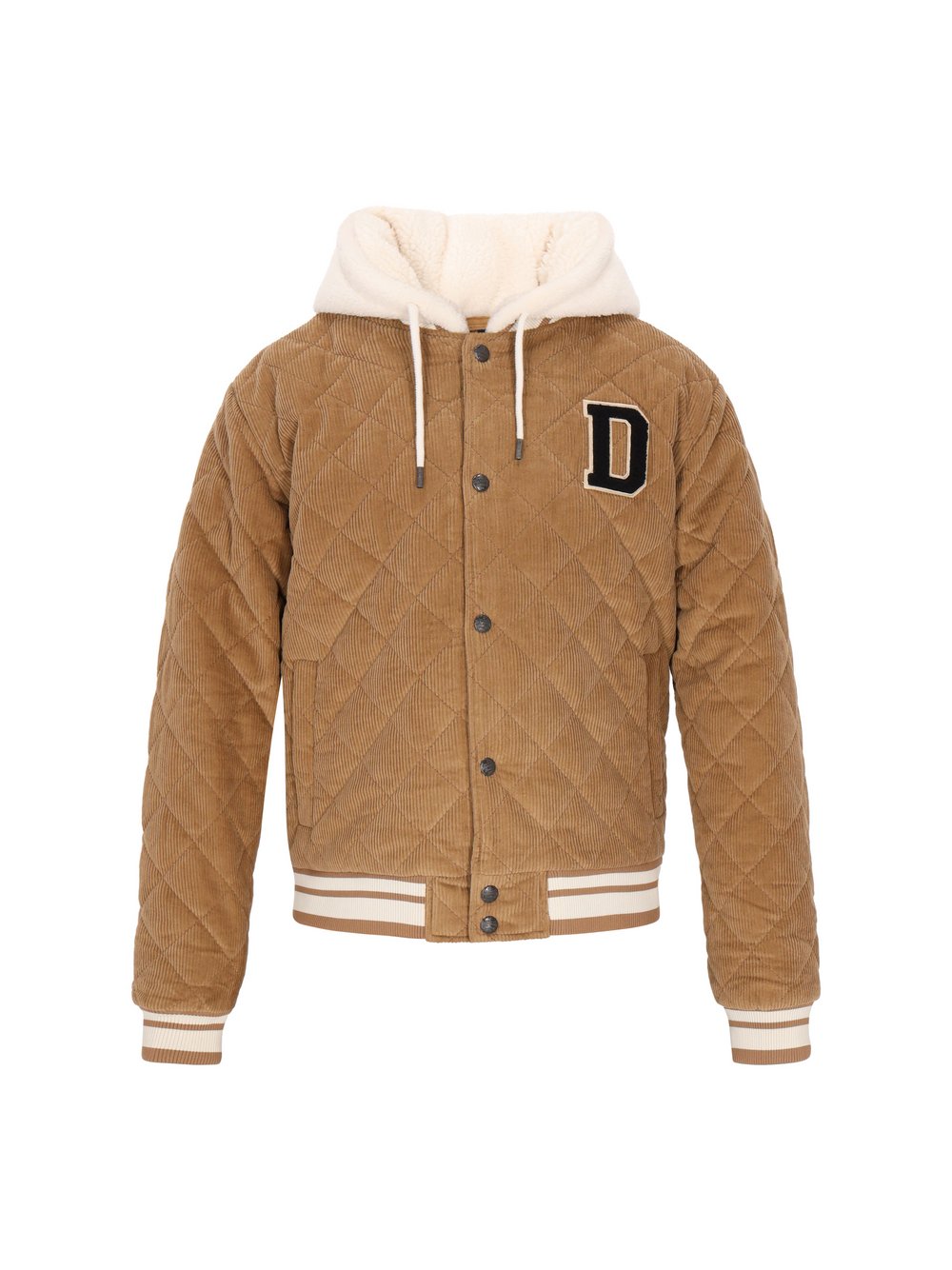 Dreimaster Jacke Herren Baumwolle beige, XXL