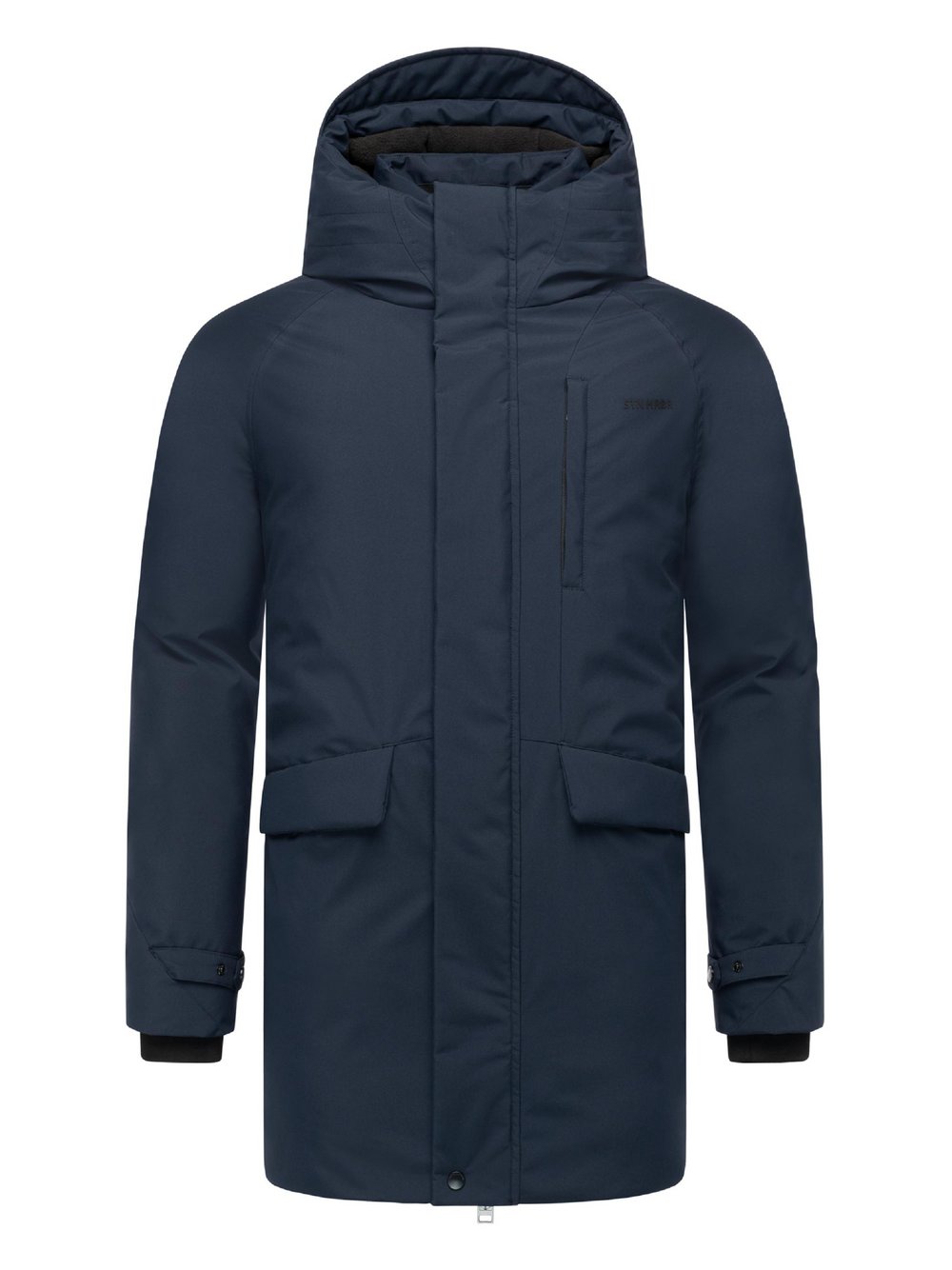 STONE HARBOUR Wintermantel Herren blau, M