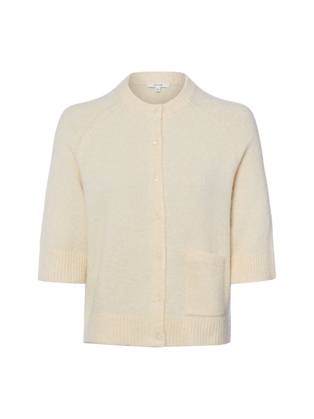 VAN GRAAF Opus Damen Sand Strickjacke Beige, Größe 38