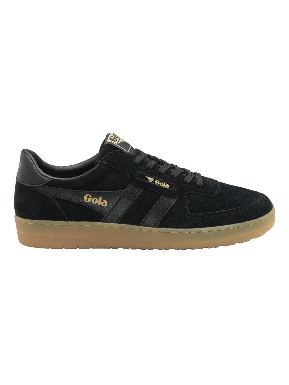 Gola Sportschuhe Herren Leder schwarz, 41