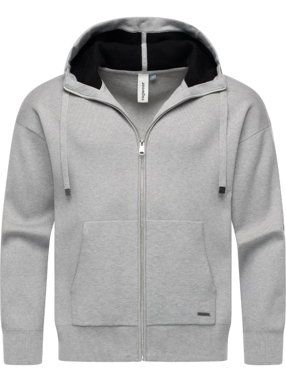 Ragwear Kapuzensweatjacke Herren grau, L