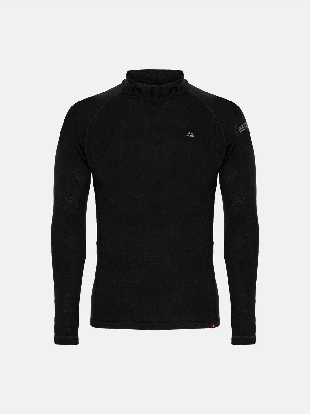 Thumbnail - DANISH ENDURANCE Langarmshirt Herren Wolle schwarz, S