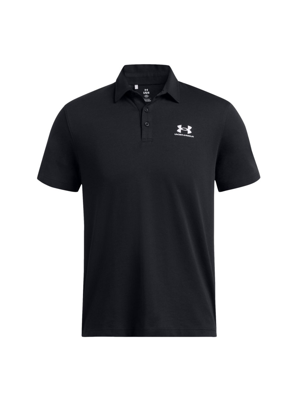 Under Armor Poloshirt Herren Baumwolle schwarz, XL