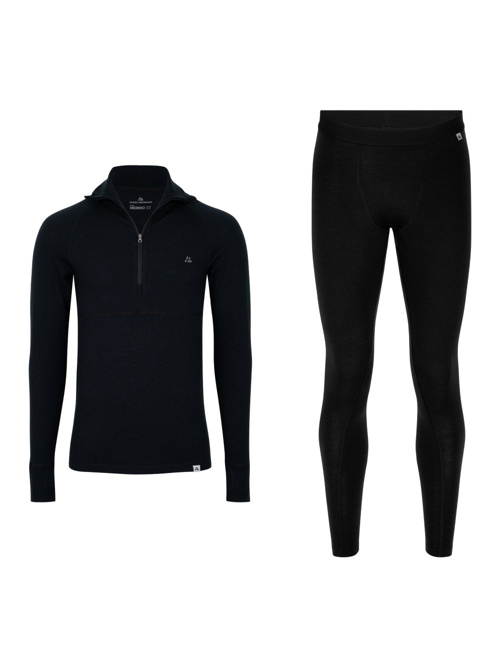 DANISH ENDURANCE Baselayer-Set Herren schwarz, L