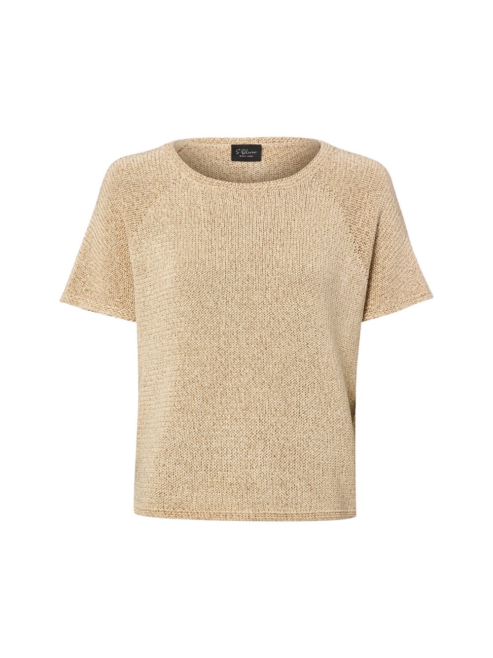 s.Oliver BLACK LABEL Strickshirt Damen beige, M