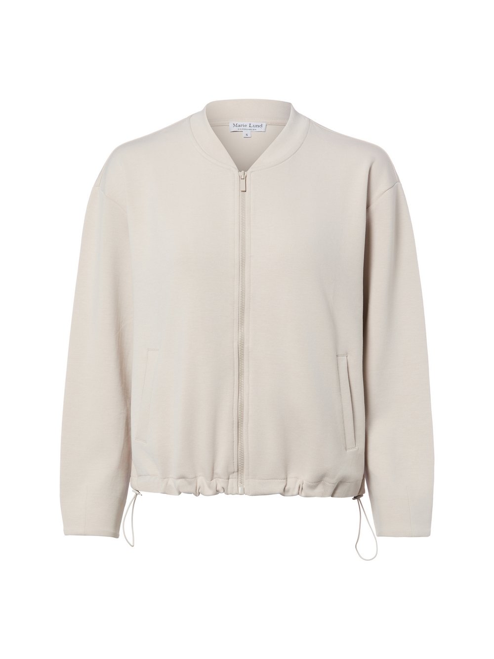 Marie Lund Sweatjacke Damen Viskose grau, XXL