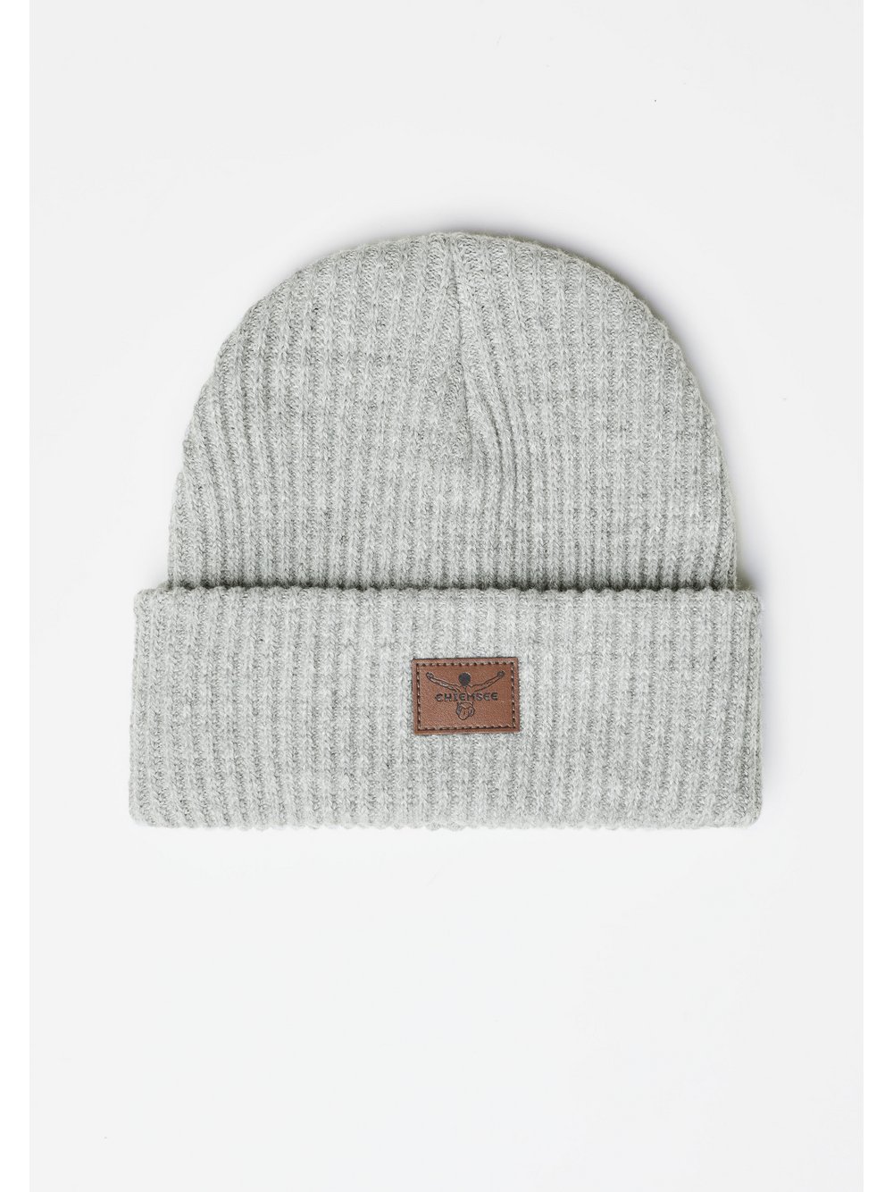 Chiemsee Mütze Damen Baumwolle grau, ONE SIZE