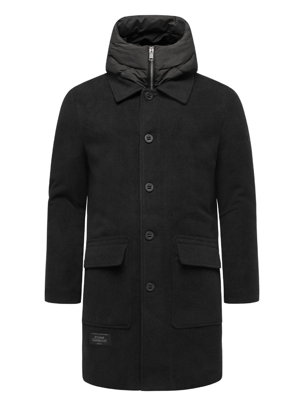 STONE HARBOUR Mantel Herren schwarz, XXL