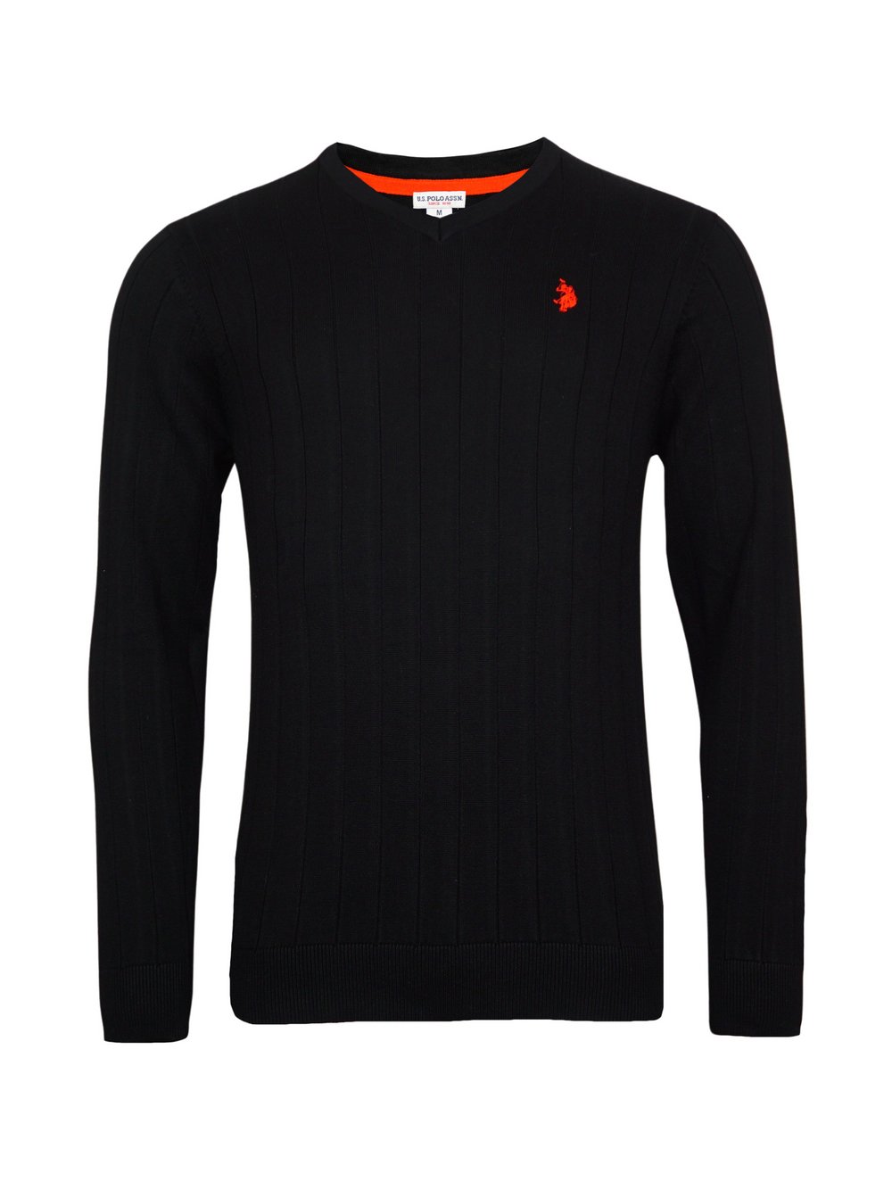 U.S. Polo Assn. Pullover Herren Baumwolle schwarz, XL