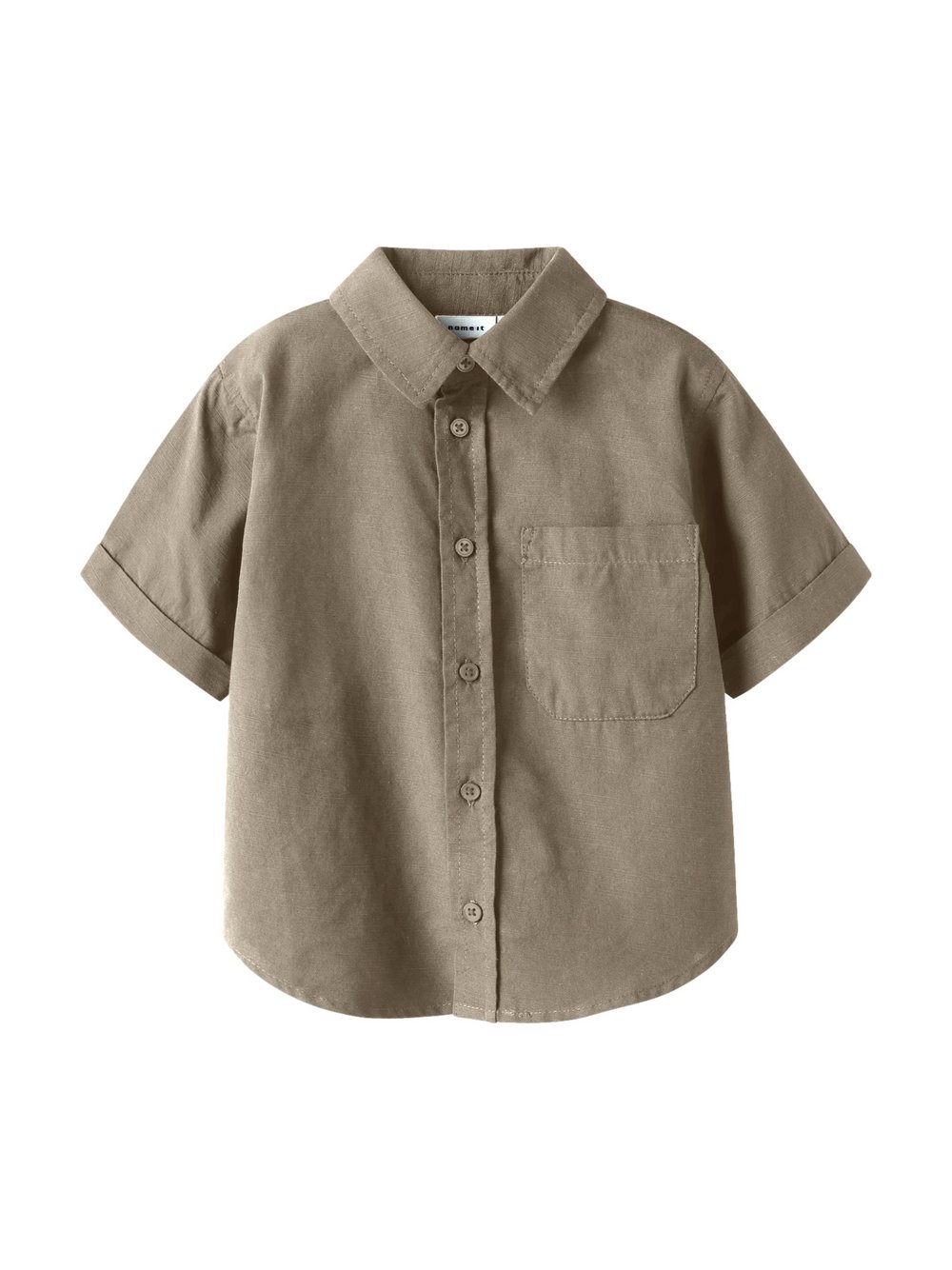 Thumbnail - name it Hemd Jungen Baumwolle braun, 98