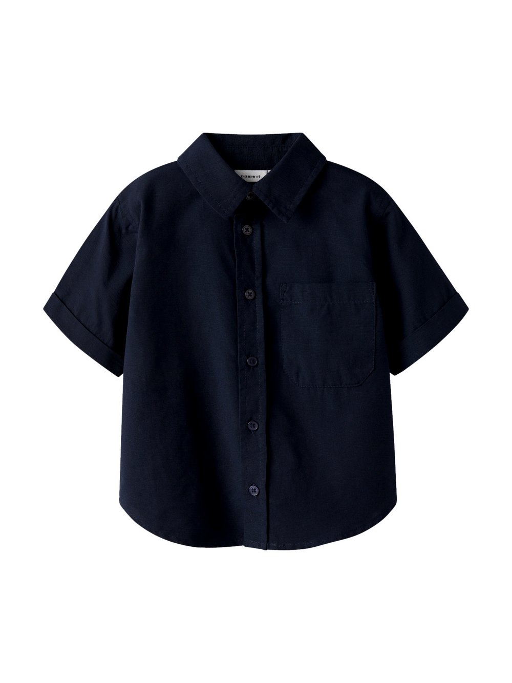 name it Hemd Jungen Baumwolle blau, 104