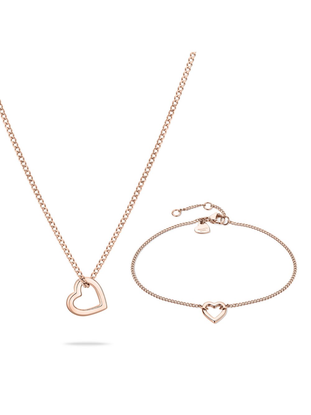 Tamaris Schmuck-Set  Damen Edelstahl roségold, ONE SIZE