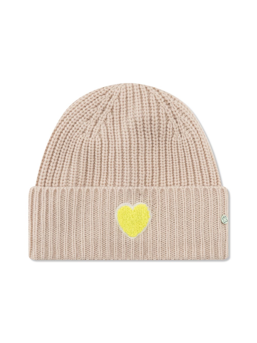 Thumbnail - Codello Mütze Damen beige bedruckt, ONE SIZE