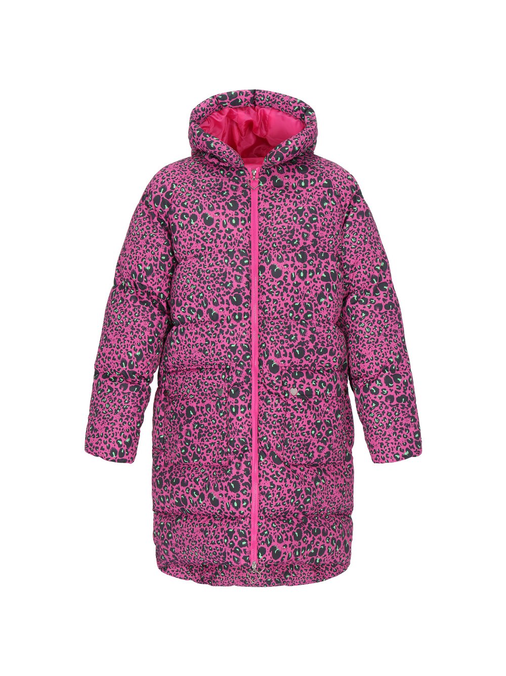 MyMo Mantel Damen rosa gemustert, L