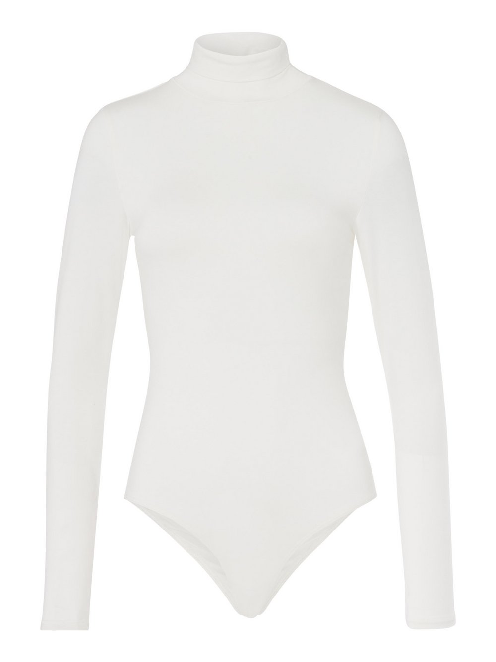 Les Lunes Langarmbody Damen Viskose weiß, XS