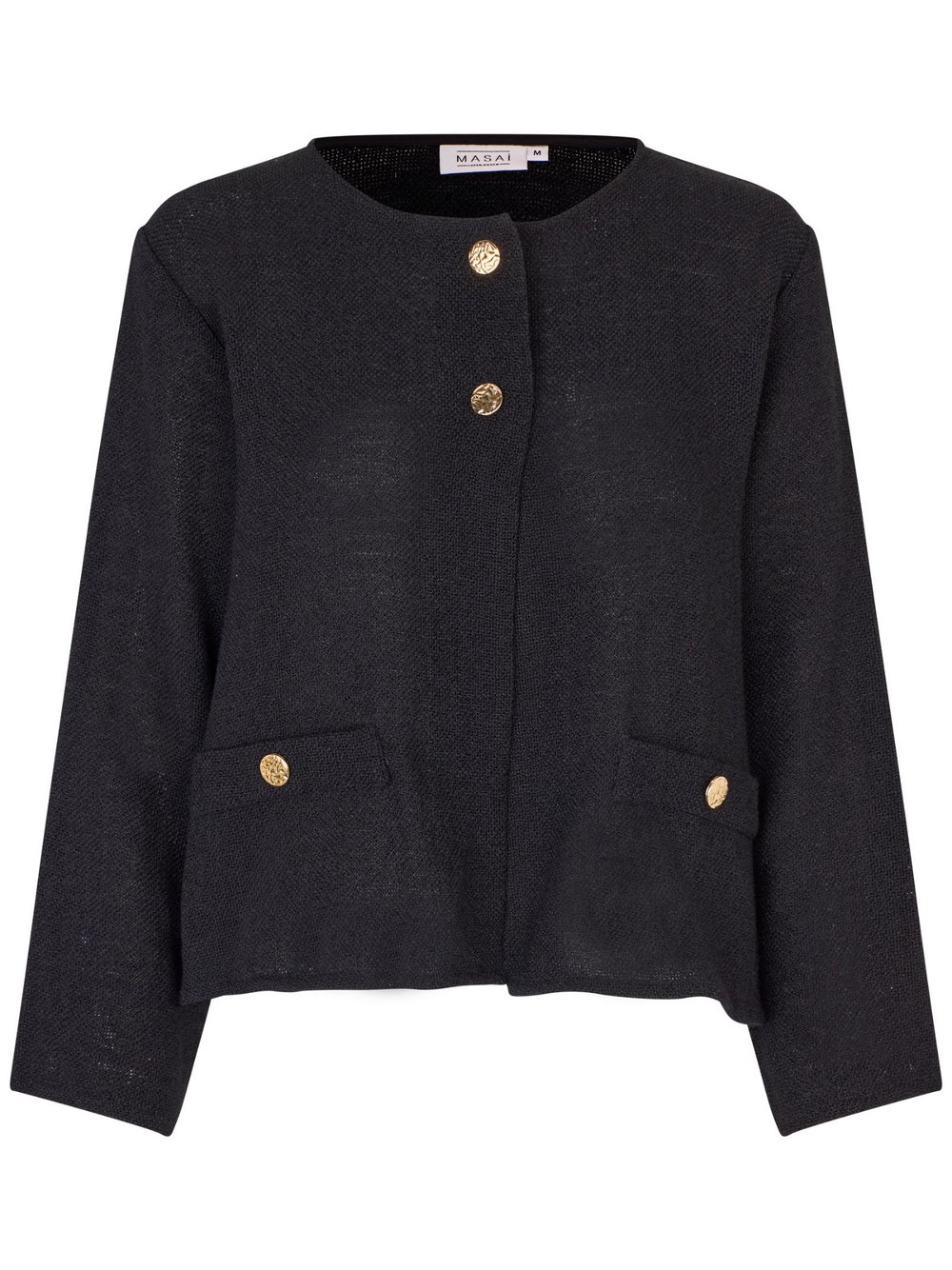 Masai Freizeitjacke Damen Baumwolle schwarz, 40