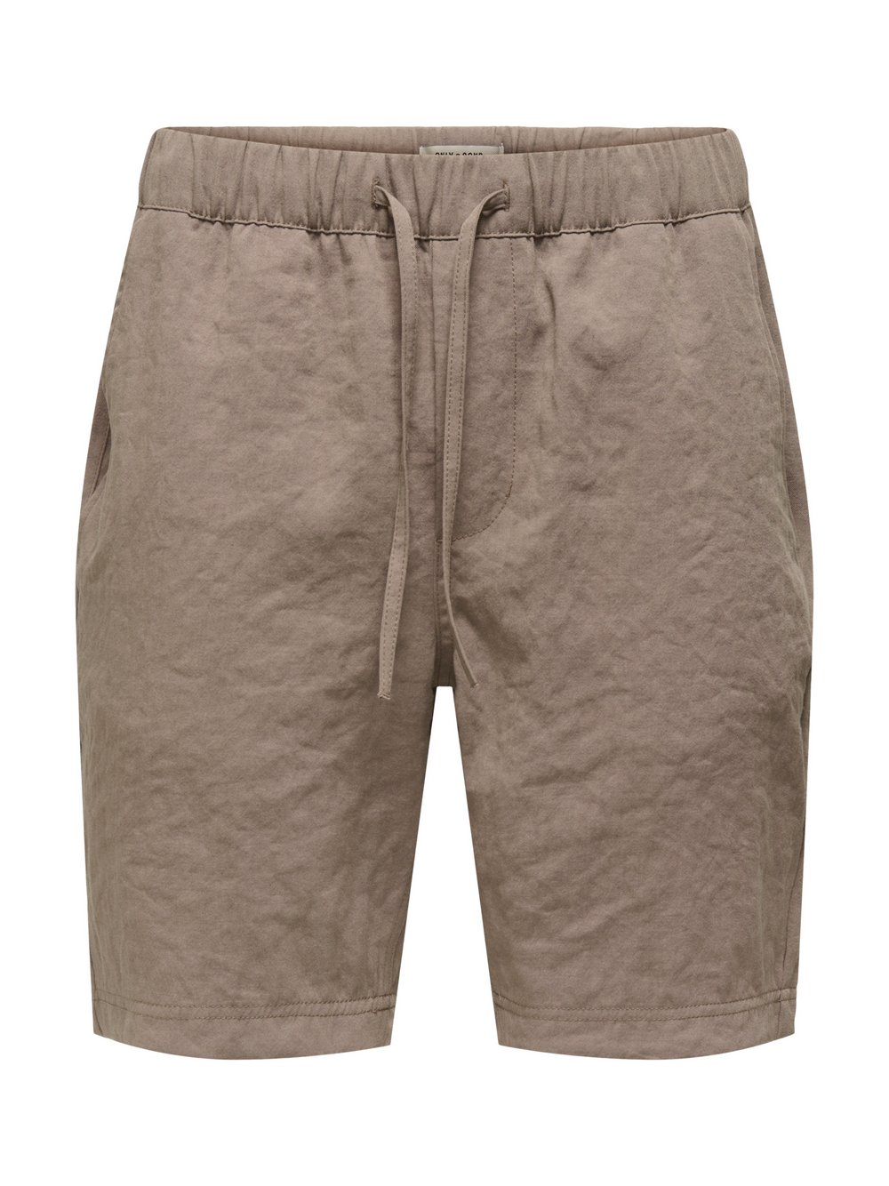 Only&Sons Bermudashorts Herren Leinen braun, XXL