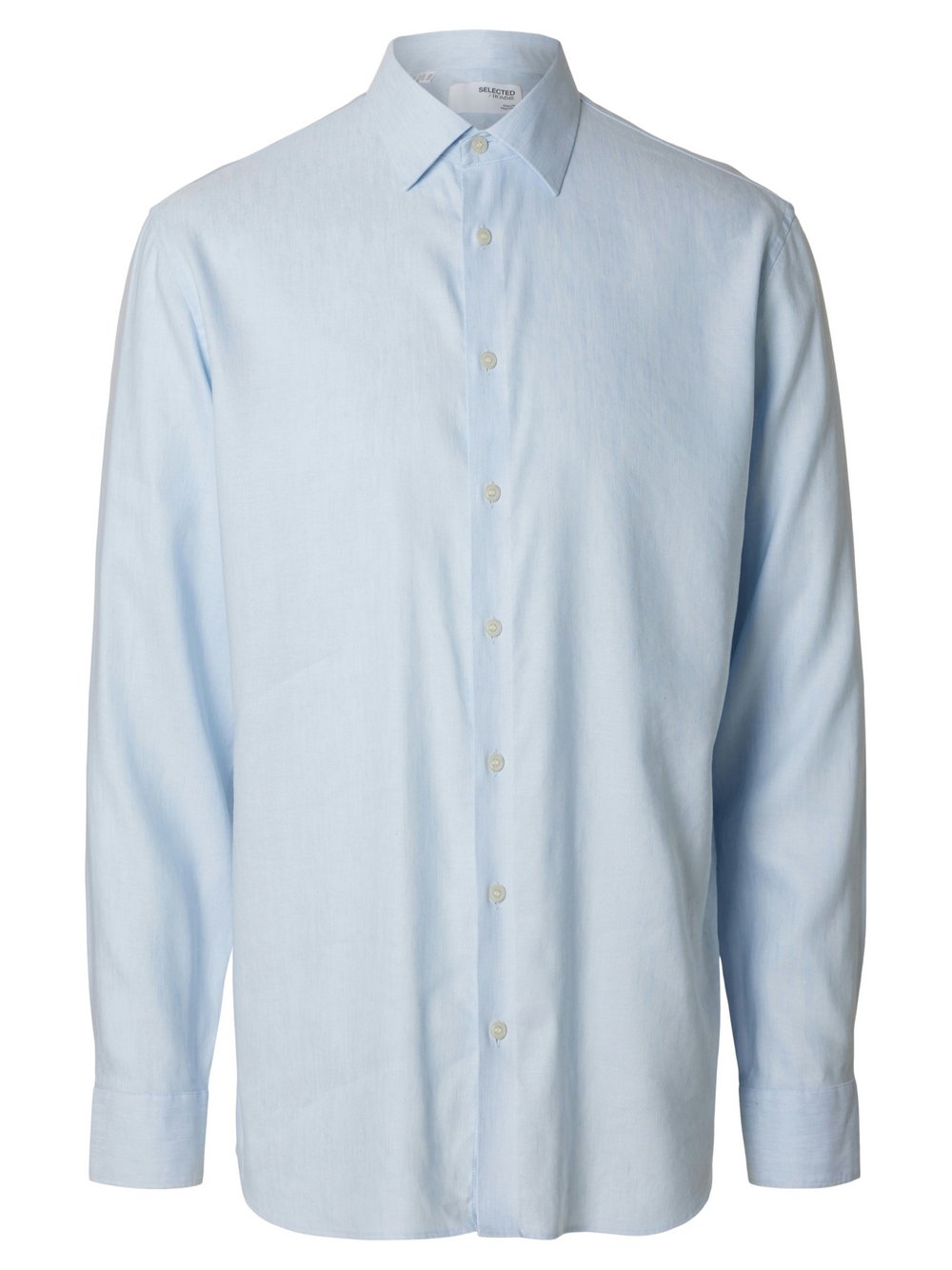 Thumbnail - Selected Hemd Herren Regular Fit Lyocell blau, XL