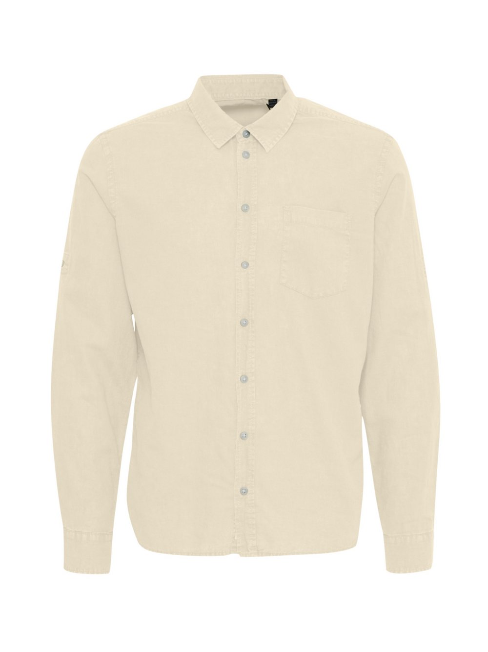 BLEND Hemd Herren Regular Fit Baumwolle grau, L