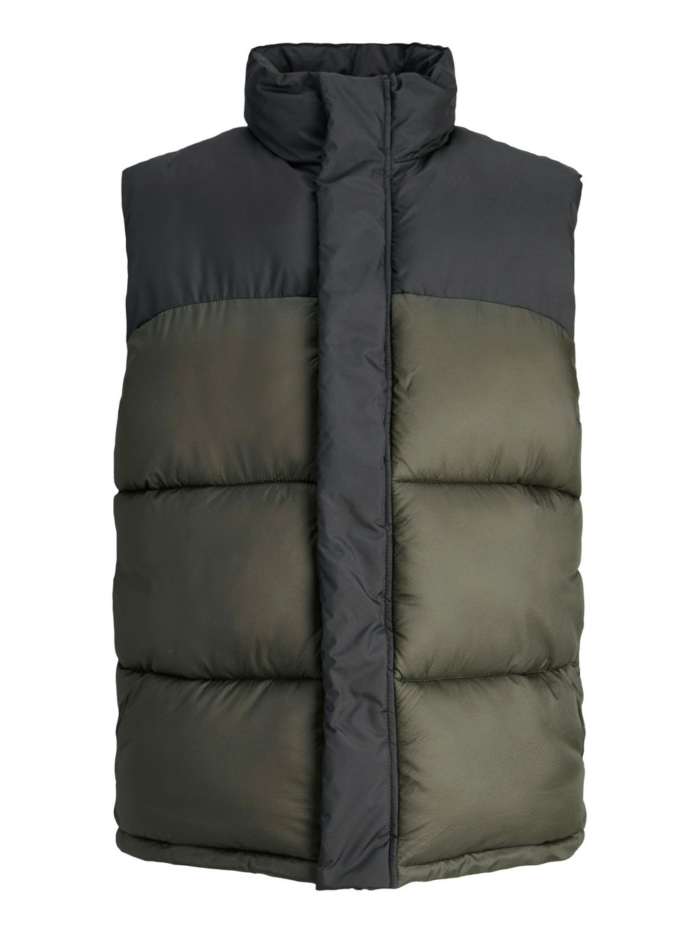 Jack & Jones Weste Herren grün gestreift, XL