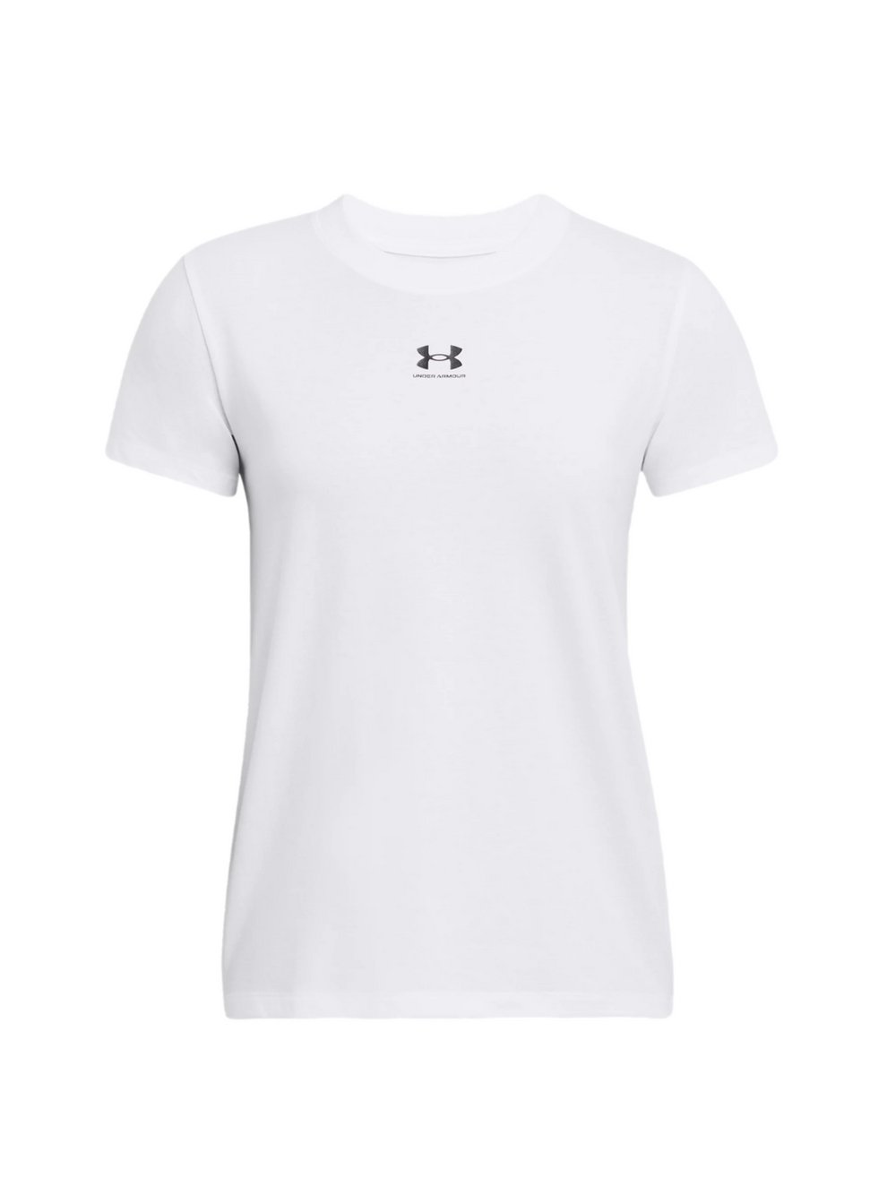 Under Armor T-Shirt Damen Baumwolle weiß, L