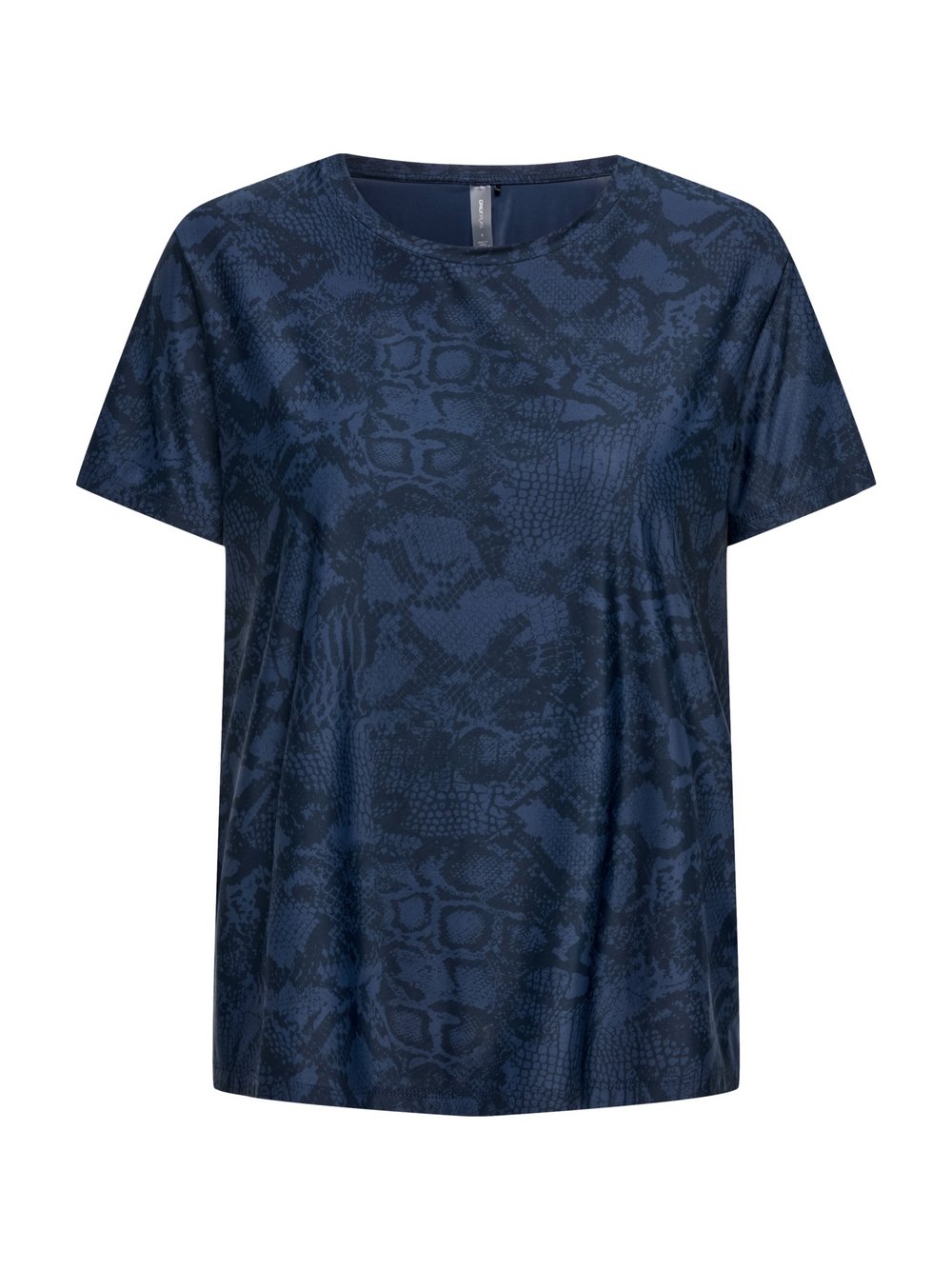Only Play T-Shirt Damen blau gemustert, L