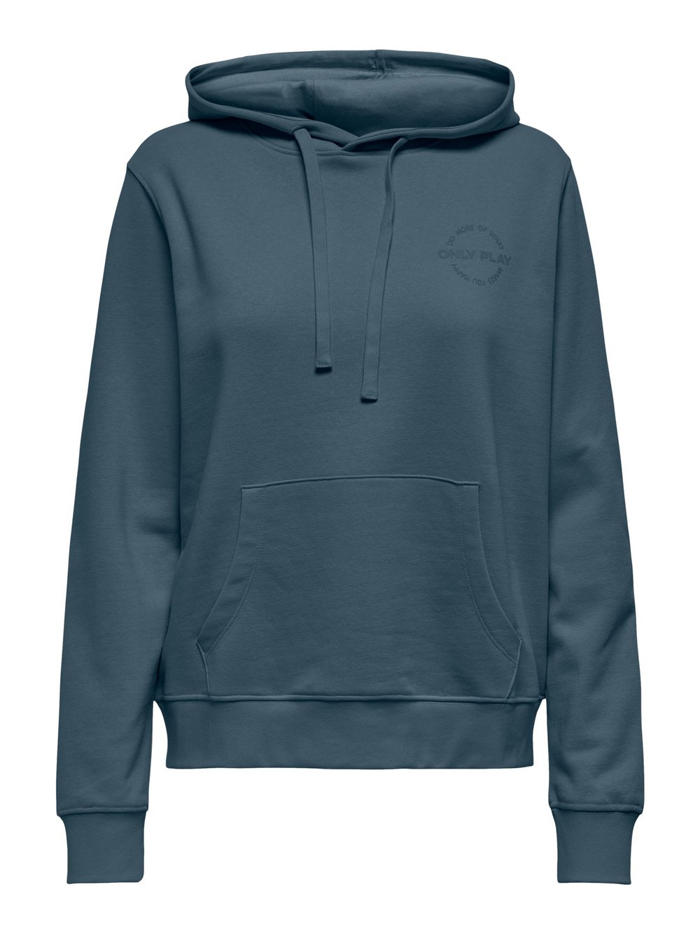Only Play Kapuzensweatshirt Damen Baumwolle blau, M