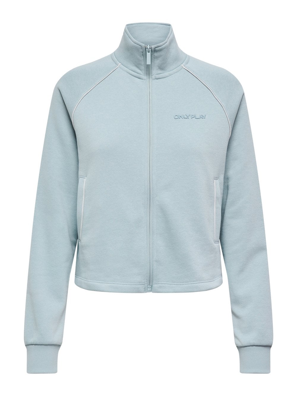 Only Play Sweatjacke Damen Baumwolle blau bedruckt, S