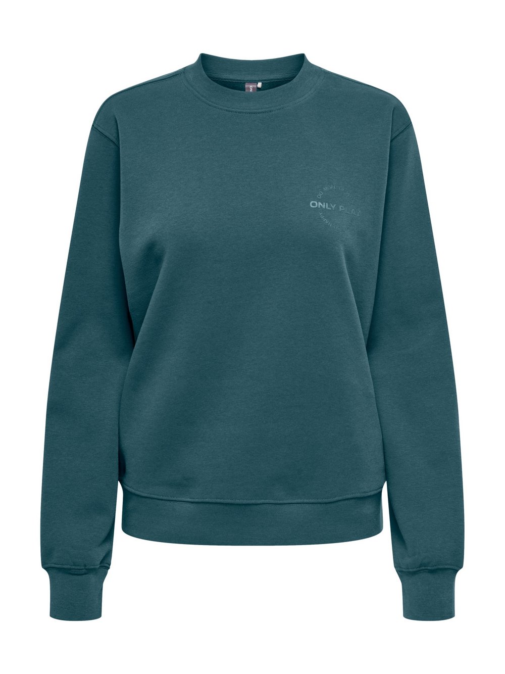 Thumbnail - Only Play Sweatshirt Damen Baumwolle blau bedruckt, XL