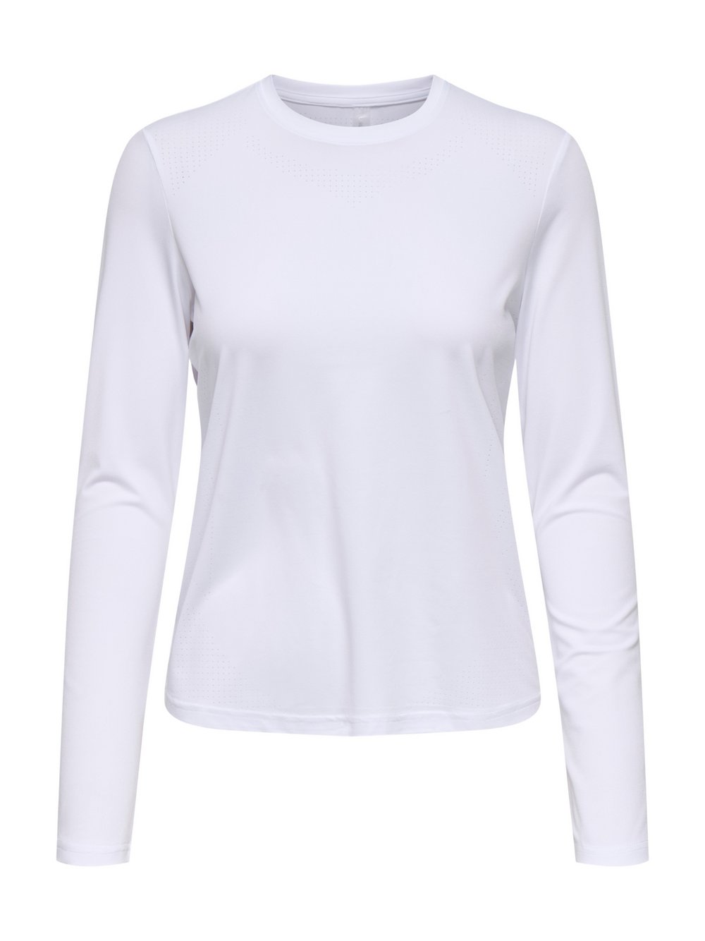 Only Play Langarmshirt Damen weiß, M