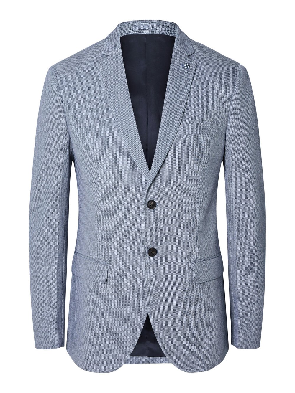 Selected Anzugjacke Herren Slim Fit blau, XXL