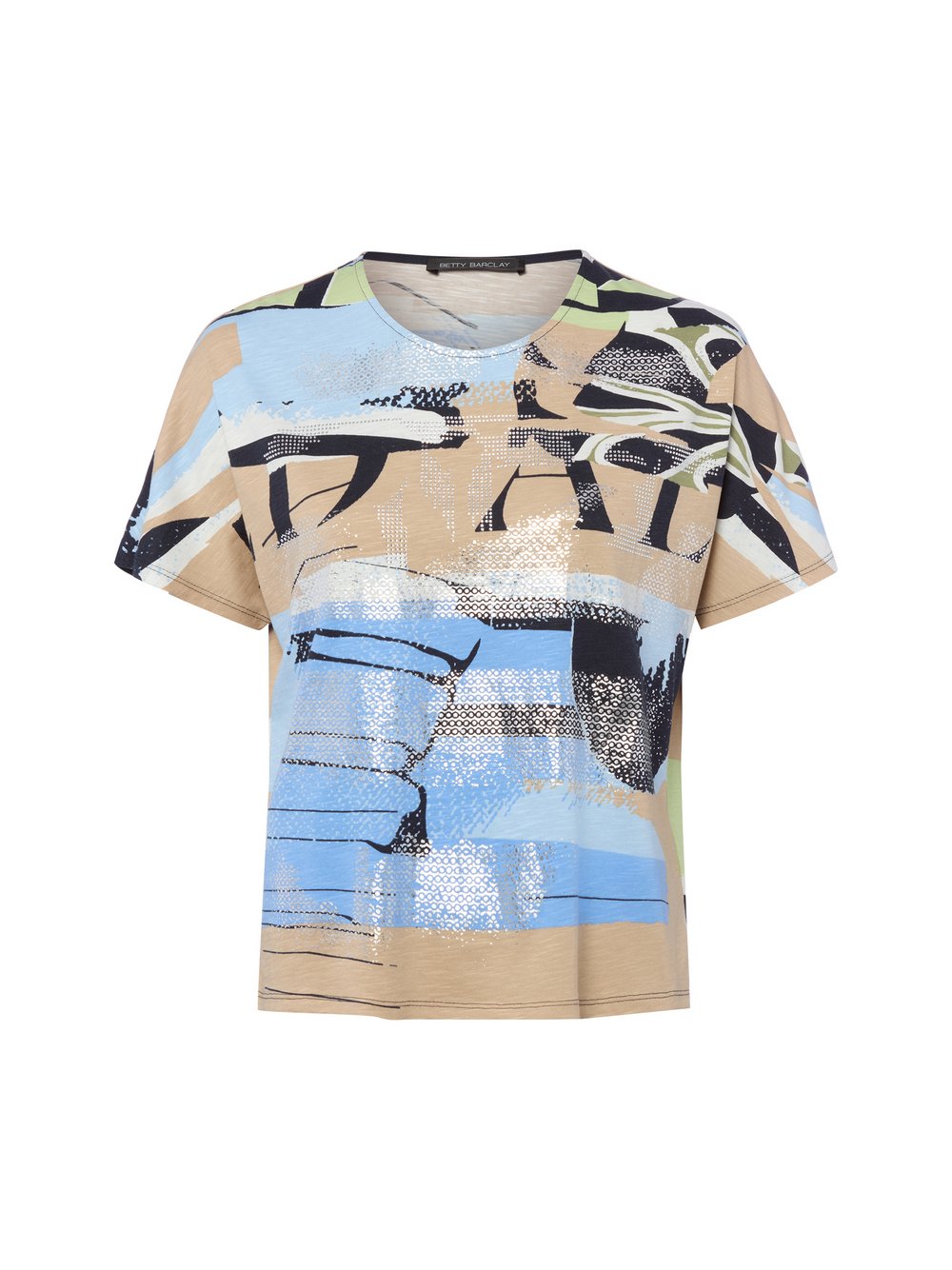 Thumbnail - Betty Barclay T-Shirt Damen Baumwolle mehrfarbig gemustert, 42