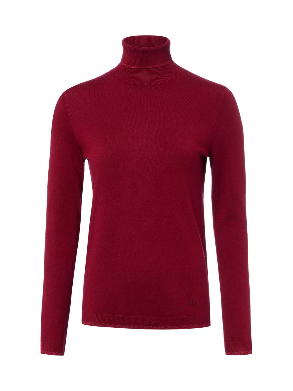 Liu Jo - Ärmelloser Rollkragenpullover - Knitwear - Damen - Rot - S - Bild 4