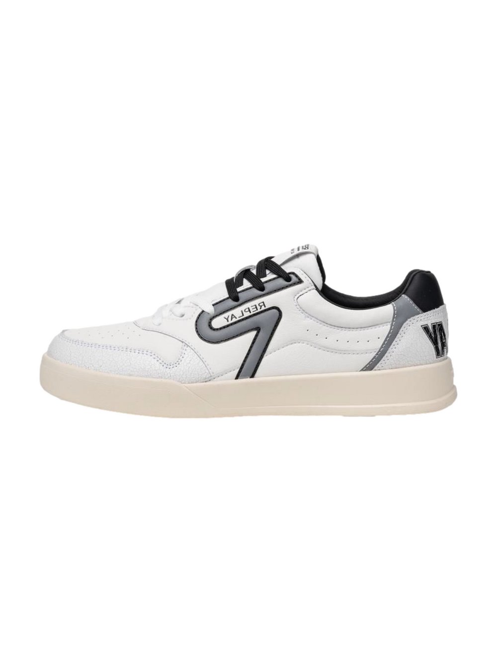 Thumbnail - Replay Sportschuhe Herren Leder weiß, 44