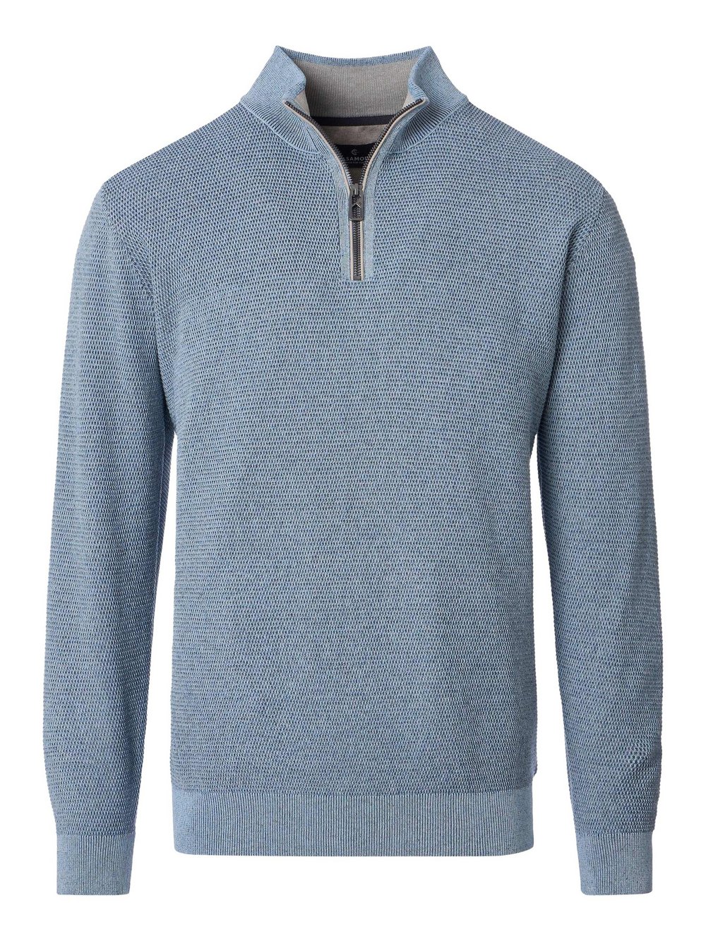 CASAMODA Troyer Herren Baumwolle blau, 4XL