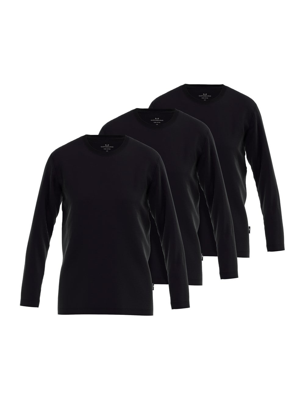 GÖTZBURG Longsleeve Herren Jersey schwarz, 60-62