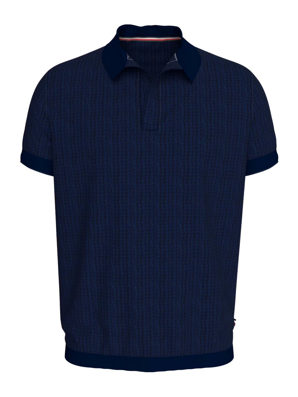 Tommy Hilfiger Poloshirt Herren Viskose blau, M