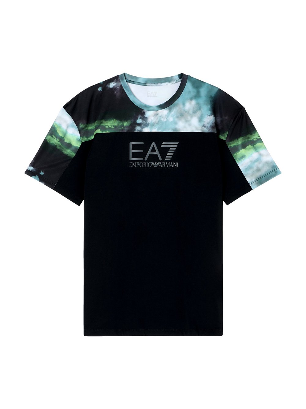 EA7 Emporio Armani T-Shirt Herren schwarz bedruckt, M