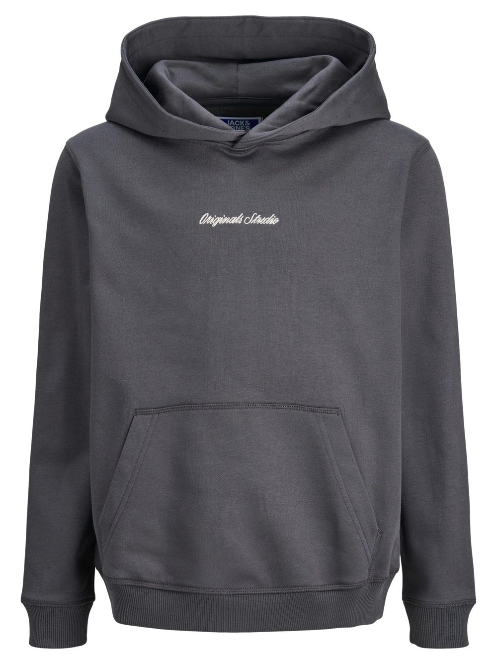Jack & Jones Junior Kapuzenpullover Jungen Baumwolle grau, 152