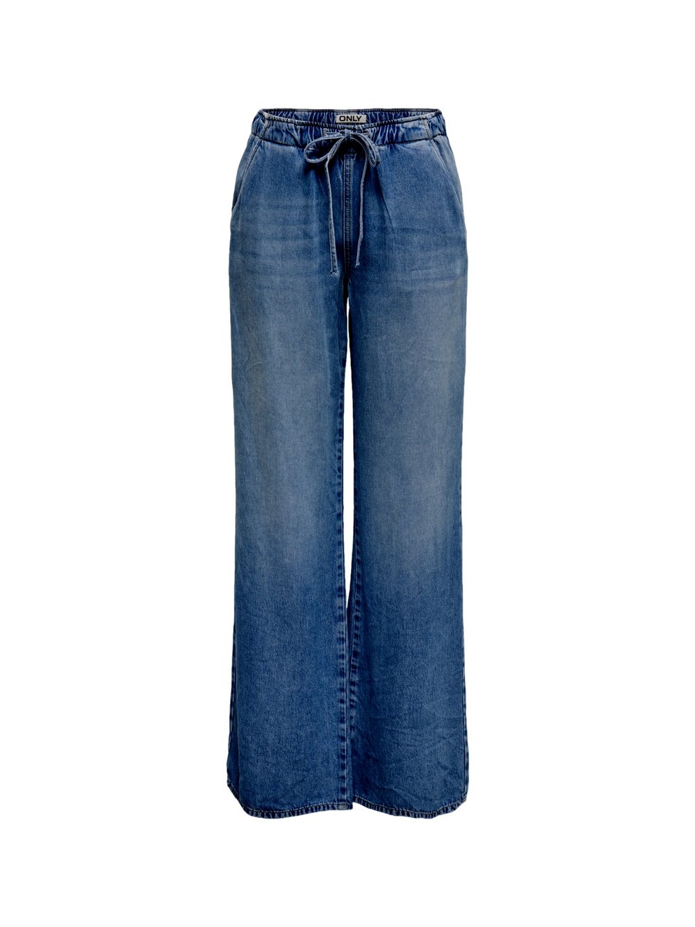 Thumbnail - ONLY Wide Leg Jeans Damen Baumwolle blau, L