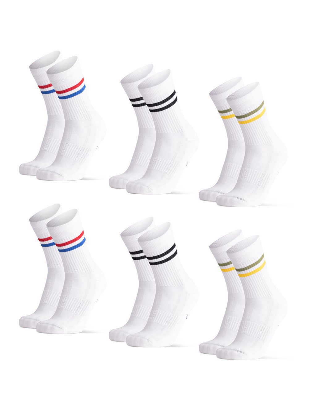 DANISH ENDURANCE Socken Damen Baumwolle mehrfarbig, 35-38